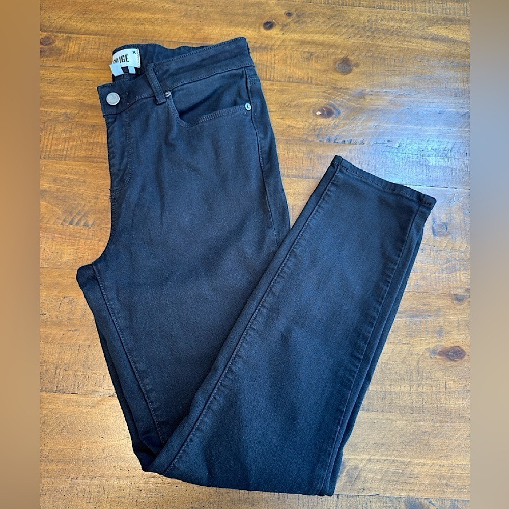 PAIGE Black Verdugo‎ Ankle Skinny Straight Jeans womens size 30 nwot